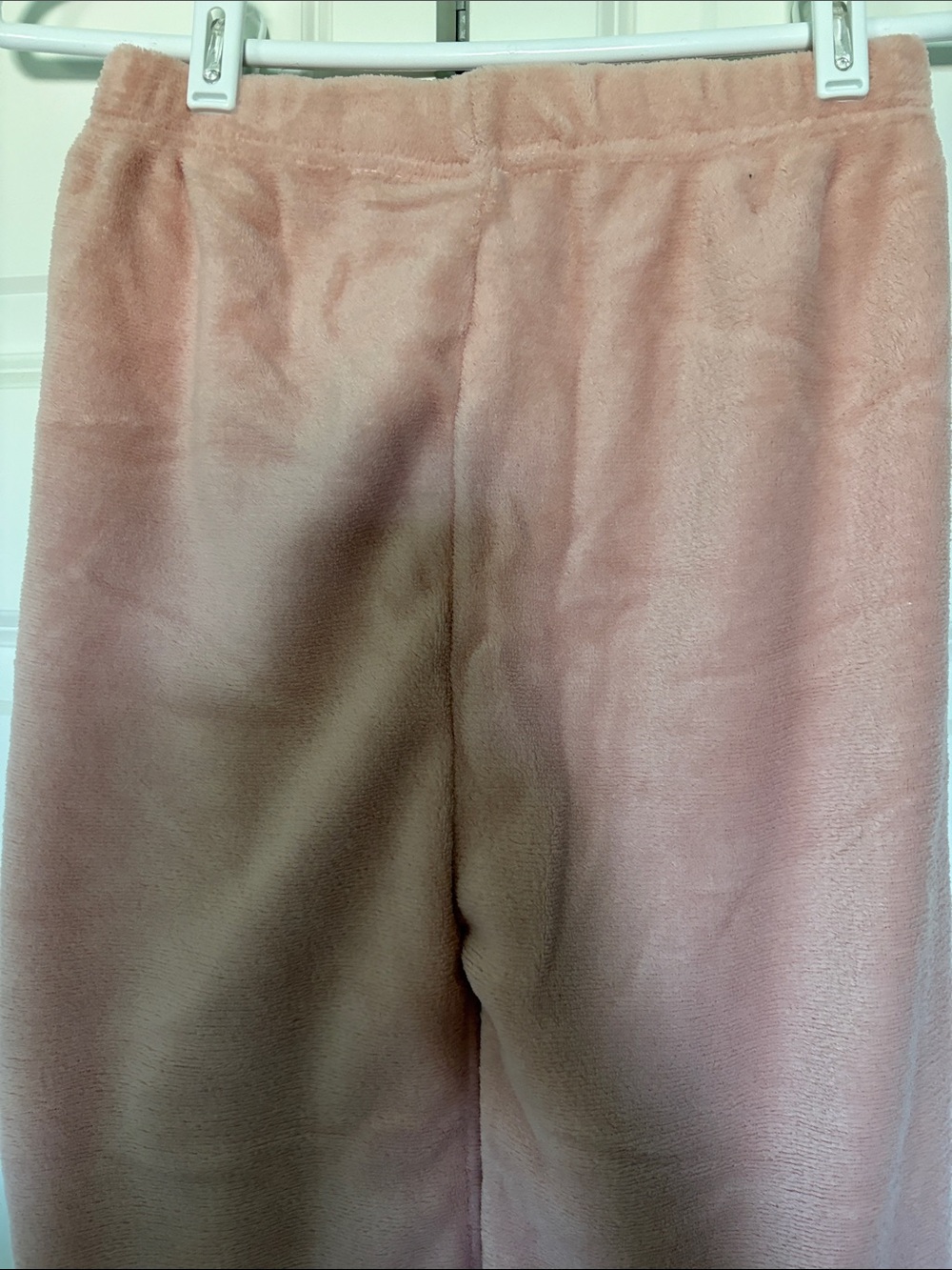 Plush Two-Piece Women's Pajama Set in Dusty Rose - Picture 12 of 13